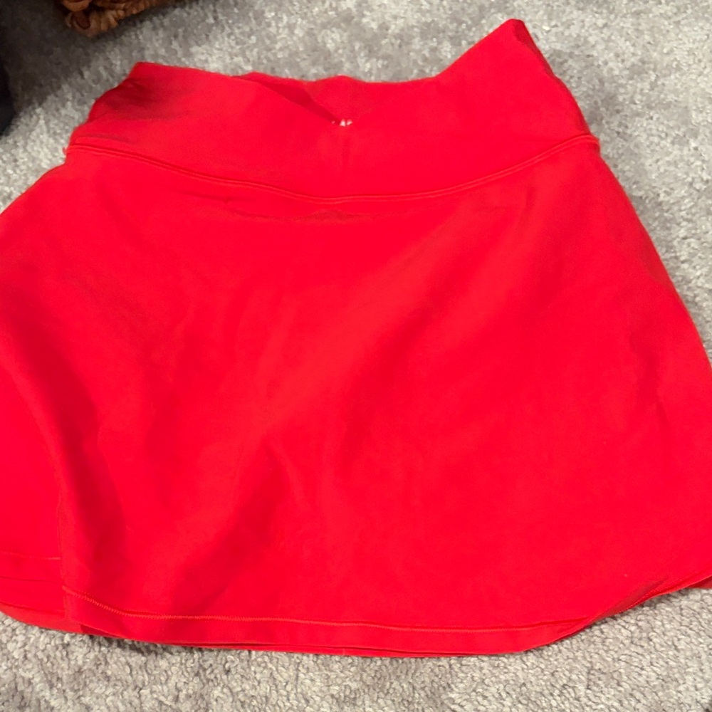 White Fox Boutique Bold Red Mini Skirt
